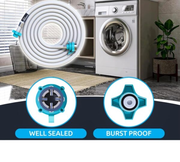 Screenshot_20251228_103823_Amazon 5 Meter Flexible PVC Washing Machine Inlet Hose water pipe, Universal Water Inlet with Tap adaptor Connector for Top & Front Load Fully Automatic inlet pipe