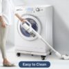 Screenshot_20260131_220514_Amazon Adjustable Washing Machine Stand with Wheels, Heavy Duty Steel Trolley for 5 Kg to 12 Kg Top Load & Front Load Washing Machines | Fridge & Air Cooler Stand | 180 Kg Capacity | Anti Vibration Pads