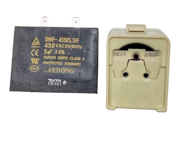 Screenshot_20260717_220525_Amazon Samsung Compressor Relay Overload with Capacitor Suitable for Samsung Refrigerator (black and white, 180 Liters to 350 Liters)