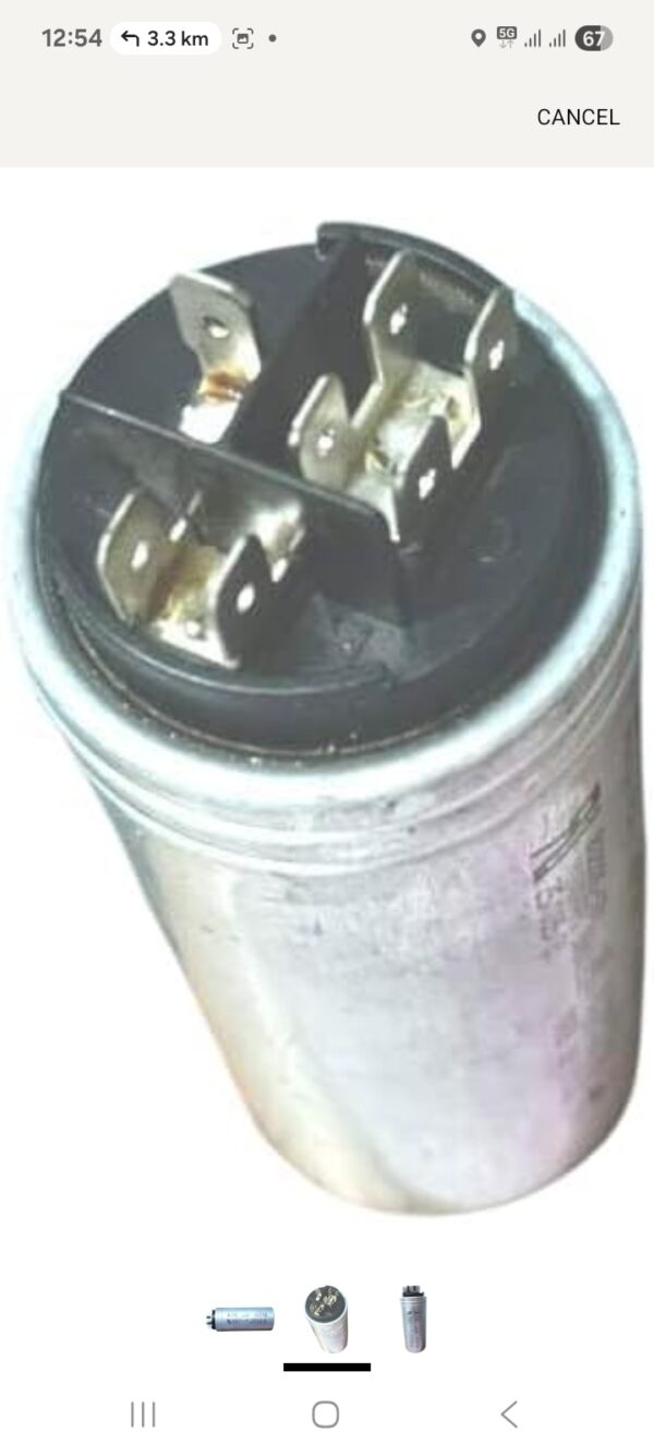 Epcos 50+6uF 440 VAC 50/60 Hz Dual Running Capacitor for AC (1)