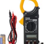 Digital AC Clamp Meter Multitester | AC Current, Voltage, Resistance Measurement | Portable Clamp Multimeter with LCD Display for Electricians & DIY Use