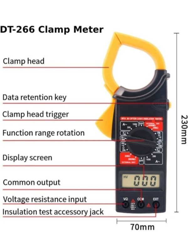 Screenshot_20260719_130506_Amazon Digital AC Clamp Meter Multitester | AC Current, Voltage, Resistance Measurement | Portable Clamp Multimeter with LCD Display for Electricians & DIY Use