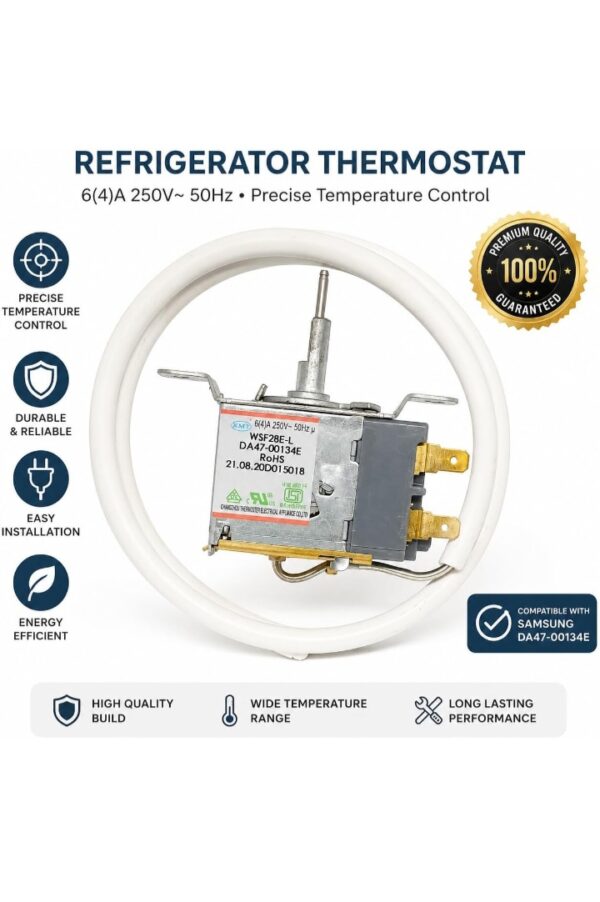 Thermostat Single Door Refrigerator Compatible for Samsung Single Door Refrigerator 165-300 Liter | 165-300 Liter