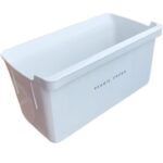 Vegetable Box For Fridge Basket Compatible With Whirlpool Single door 190 To 200 Liter Refrigerator Non-Transparent White Plastic Part Code W10418585