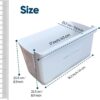 Screenshot_20260722_193304_Amazon Vegetable Box For Fridge Basket Compatible With Whirlpool Single door 190 To 200 Liter Refrigerator Non-Transparent White Plastic Part Code W10418585