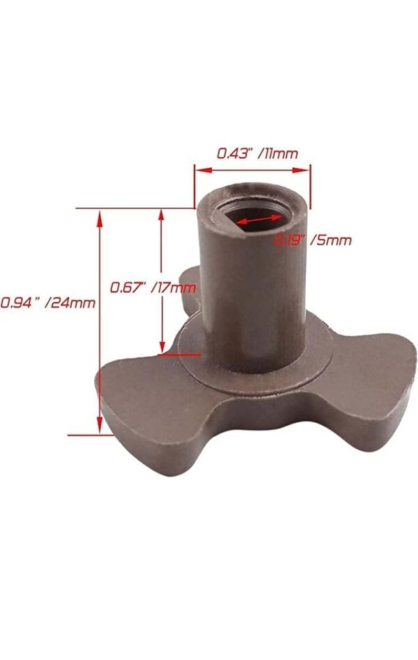 Screenshot_20260722_202832_Amazon Microwave Oven Turntable Roller Guide Support Coupler, Replacement Parts, Tray Shaft, 1.7cm (Pack Of 1 pcs)