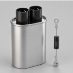 Aluminium High Voltage Microwave Oven Capacitor 1MFD & Diode Combo Pack | High Voltage Capacitor + Microwave Diode Replacement Kit | Durable Microwave Spare Parts