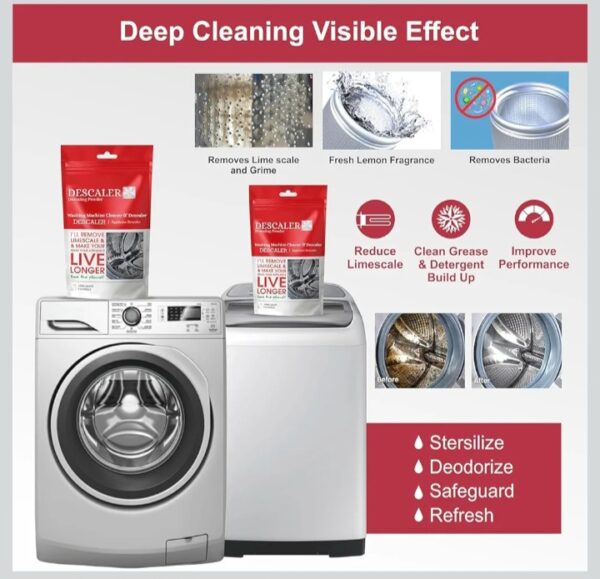 Screenshot_20260731_141303_Amazon Washing Machine Cleaner Descale Powder Descaling Appliance Quick Drum Descale Deep Cleaning for Semi and Fully Automatic Front and Top Load Tub Clean Pouches 100g (Pack Of 4)