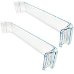 Lg Fridge Bottle Rack | Fits LG 165L–190L Single Door Refrigerator | Compatible Only with Code MAN370879 | Clear Plastic Replacement Shelf | 1 Pack (Pack of 2)