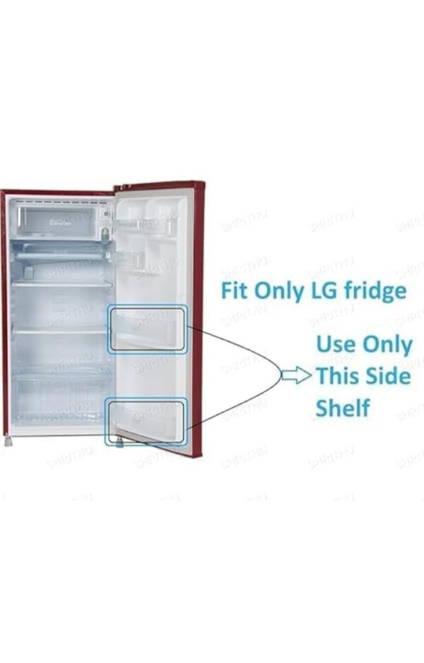 Screenshot_20260731_155944_Amazon Lg Fridge Bottle Rack | Fits LG 165L–190L Single Door Refrigerator | Compatible Only with Code MAN370879 | Clear Plastic Replacement Shelf | 1 Pack (Pack of 2)