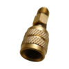 Household Supplies Refrigeration Tools | R410A Straight Swivel Adapter 1/4‘’ SAE Male 5/16‘’ SAE Female Quick Couplers Used for Mini Split System, Air Conditioners, HVAC and Refrigeration Service