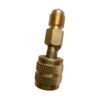 Household Supplies Refrigeration Tools | R410A Straight Swivel Adapter 1/4‘’ SAE Male 5/16‘’ SAE Female Quick Couplers Used for Mini Split System, Air Conditioners, HVAC and Refrigeration Service