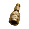Household Supplies Refrigeration Tools | R410A Straight Swivel Adapter 1/4‘’ SAE Male 5/16‘’ SAE Female Quick Couplers Used for Mini Split System, Air Conditioners, HVAC and Refrigeration Service