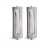 Washer Lint Filter | Plastic Lint Filter Compatible for Samsung Semi Automatic Washing Machine | Dust lint Bag (White LINT Filter (Pack of 2))