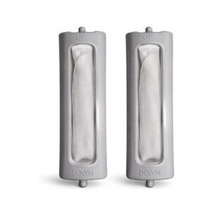 Washer Lint Filter | Plastic Lint Filter Compatible for Samsung Semi Automatic Washing Machine | Dust lint Bag (White LINT Filter (Pack of 2))