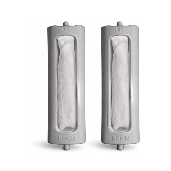 Washer Lint Filter | Plastic Lint Filter Compatible for Samsung Semi Automatic Washing Machine | Dust lint Bag (White LINT Filter (Pack of 2))
