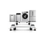 Heavy Duty Iron Washing Machine Stand 8-10kg | Adjustable, Anti-Wobble