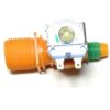 Washing Machine INLET VALVE| FEED VALVE | Water Inlet Part For SAMSUNG Washing Machine 2 Pin 220/230V Match & Buy (Pack Of 1) (ORANGE)