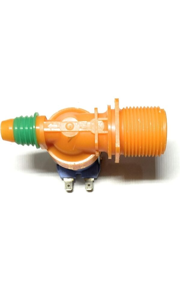 Washing Machine INLET VALVE| FEED VALVE | Water Inlet Part For SAMSUNG Washing Machine 2 Pin 220/230V Match & Buy (Pack Of 1) (ORANGE)