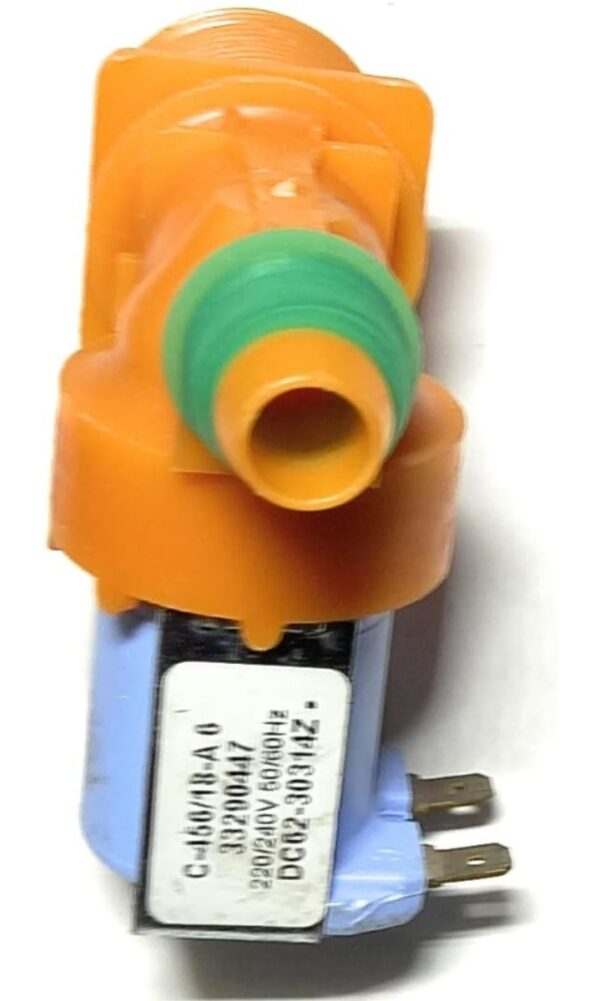 Washing Machine INLET VALVE| FEED VALVE | Water Inlet Part For SAMSUNG Washing Machine 2 Pin 220/230V Match & Buy (Pack Of 1) (ORANGE)
