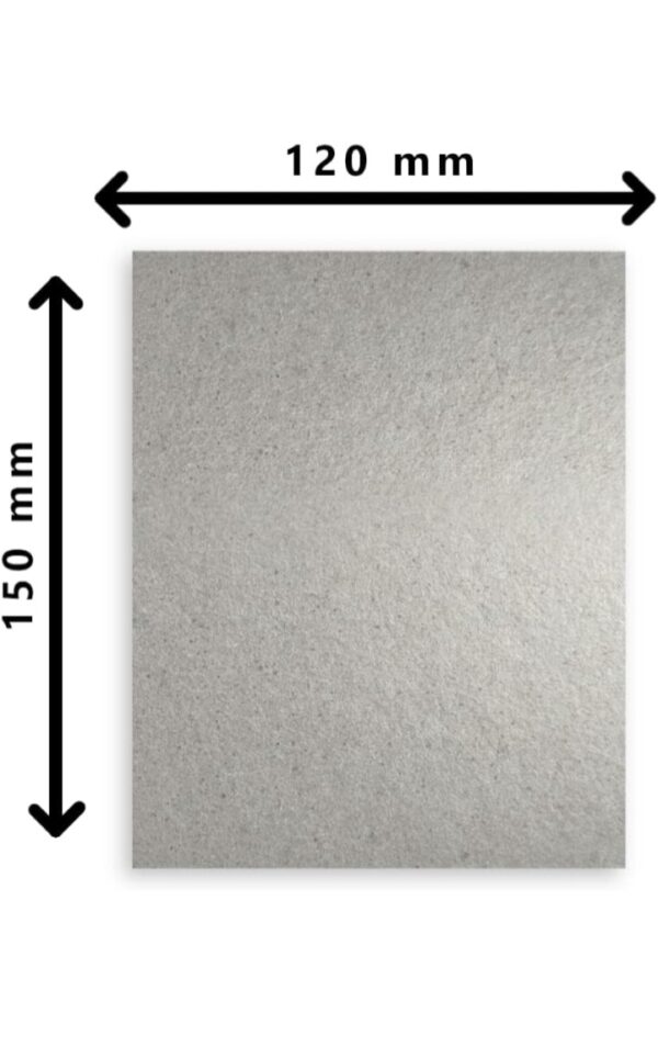 Mica Sheet For Microwave Oven Repair Part (15 cm * 12 cm) (Pack of 4) | Mica Plate For Microwave Oven Maintenance Part (4)