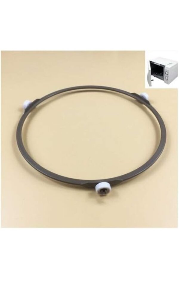 Microwave Oven Rotating Ring Size : 7 Inch (Brown)