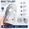 Whirlpool Washing Machine Spin Cap | Dryer Plate | Dryer Cover | Spinner Lid | 6kg to 10kg Plastic Safety Cover | Diameter 24.1 cm (9.5 Inch) | Pack of 1