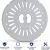 Whirlpool Washing Machine Spin Cap | Dryer Plate | Dryer Cover | Spinner Lid | 6kg to 10kg Plastic Safety Cover | Diameter 24.1 cm (9.5 Inch) | Pack of 1