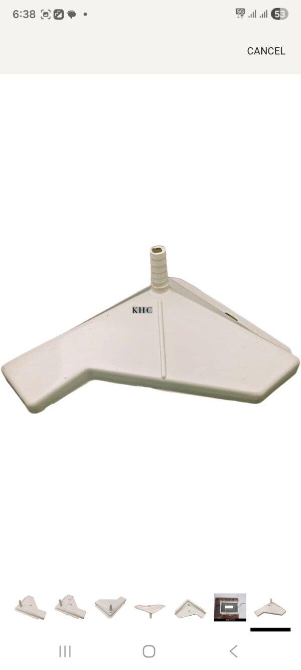 Screenshot_20260806_183826_Amazon Window Ac Drain Tray For All Brand/ 0.75/1/1.5/2 Ton/Waist Water Collector (Pcs 1), Grey
