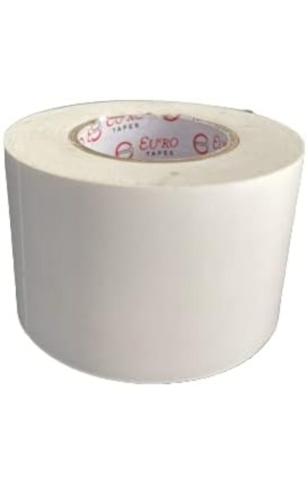 EURO PVC Self Adhesive Tape For Air Conditioner Copper Pipe Wrapping Tape AC Insulation Tape Water Prof Heavy Duty 20 Meters Length, 48MM Width Pack Of 1¦ (White)