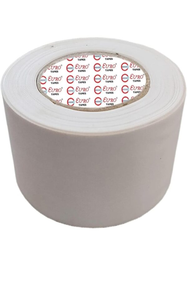 EURO PVC Self Adhesive Tape For Air Conditioner Copper Pipe Wrapping Tape AC Insulation Tape Water Prof Heavy Duty 20 Meters Length, 48MM Width Pack Of 1¦ (White)