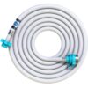 3 Meter Flexible PVC Washing Machine Inlet Hose water pipe, Universal Water Inlet with Tap adaptor Connector for Top & Front Load Fully Automatic