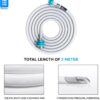 Screenshot_20260809_113544_Amazon 3 Meter Flexible PVC Washing Machine Inlet Hose water pipe, Universal Water Inlet with Tap adaptor Connector for Top & Front Load Fully Automatic