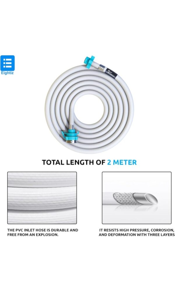 Screenshot_20260809_113544_Amazon 3 Meter Flexible PVC Washing Machine Inlet Hose water pipe, Universal Water Inlet with Tap adaptor Connector for Top & Front Load Fully Automatic