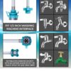 Screenshot_20260809_113552_Amazon 3 Meter Flexible PVC Washing Machine Inlet Hose water pipe, Universal Water Inlet with Tap adaptor Connector for Top & Front Load Fully Automatic