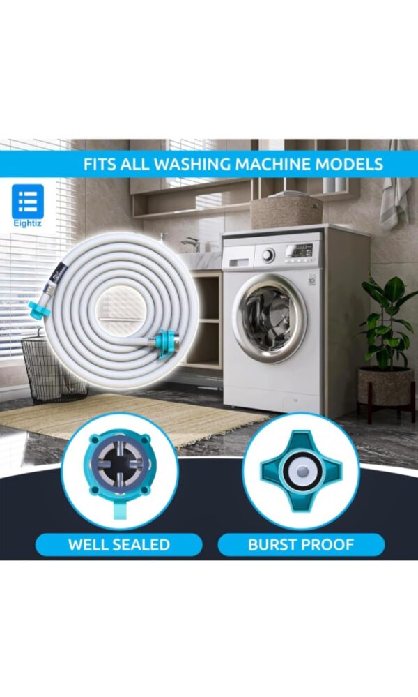 Screenshot_20260809_113558_Amazon 3 Meter Flexible PVC Washing Machine Inlet Hose water pipe, Universal Water Inlet with Tap adaptor Connector for Top & Front Load Fully Automatic