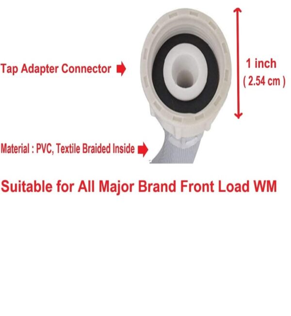 Screenshot_20260817_062542_Amazon 1.5 Meter, Premium, Heavy Duty Universal Type Inlet Hose Pipe for Dishwasher & Front Loading Fully Automatic Washing Machine. Suitable for all leading brands Dishwasher & FL WMs. (1.5 Meter
