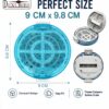 Magic Filter for LG Top Load Fully Automatic Washing Machine | Lint/Dust/Waste Collector Net Jali | Compatible LG Parts Lint Filter (Blue, Pack of 1)