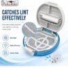 Magic Filter for LG Top Load Fully Automatic Washing Machine | Lint/Dust/Waste Collector Net Jali | Compatible LG Parts Lint Filter (Blue, Pack of 1)