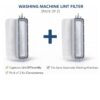 Screenshot_20260820_204518_Amazon Lint Filter Washing Machine LG Semi Automatic Waste Collector Dust, Net Jali Bag Parts for LG Semi Automatic Washing Machine (Pack of 2)