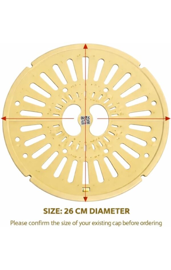 Screenshot_20260820_205951_Amazon safety Cover/Dryer Spin Cap Suitable for LG 7.2kg/7.5kg/8kg/8.5kg Capacity Semi Automatic Washing Machine Cover/LID Yellow Match Size (Diameter: 10.2 inch/26 cm) (Pack of 1)