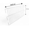 Screenshot_20260821_235237_Amazon Refrigerator Wire Shelf Compatible with Godrej Single Door Refrigerators, White, 44.8 x 27.6 cm