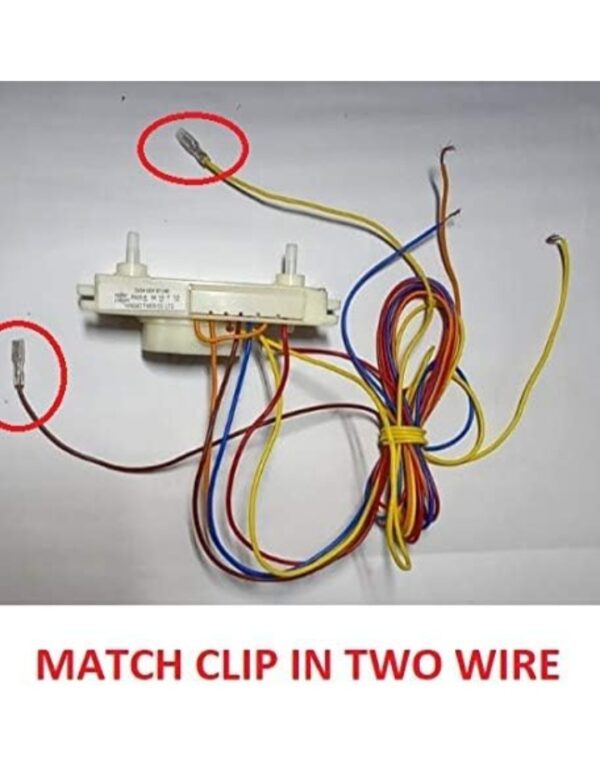 Videocon Double Wash Timer 41 Minute 6 Wire Suitable for Videocon Semi Automatic Washing Machines (6000 Model Series & Virat Roczz) DXD41 5DF Check All Photos & Buy