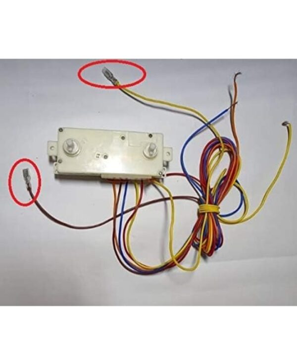 Videocon Double Wash Timer 41 Minute 6 Wire Suitable for Videocon Semi Automatic Washing Machines (6000 Model Series & Virat Roczz) DXD41 5DF Check All Photos & Buy