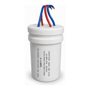 InShot_20260913_213203840 8 mfd+4 mfd washing Machine Capacitor | Semi Automatic Washing Machine Condenser | Universal Motor Capacitor for Wash & Spin Motor (8 mfd+4 mfd)