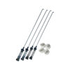 Top Load Washing Machine 6.5kg (22.5 Inch) Suspension Rods Top Load Fully Automatic Compatible with Washing Machine Spare Parts (Pack 1) I F B