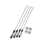 Top Load Washing Machine 6.5kg (22.5 Inch) Suspension Rods Top Load Fully Automatic Compatible with Washing Machine Spare Parts (Pack 1) I F B