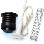 Drain Water Valve Rubber Seal Set Compatible for LG | Semi Automatic Drain Pipe Rubber | washing machine drain valve(Bottom Curve)