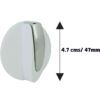 LG Orginal Washing Machine Knob Replacement for All Washing Machine Accessories/Semi Automatic Washing Machine Spare Parts/Drain Spin Timer Switch Knob Set of 4