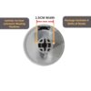 LG Orginal Washing Machine Knob Replacement for All Washing Machine Accessories/Semi Automatic Washing Machine Spare Parts/Drain Spin Timer Switch Knob Set of 4